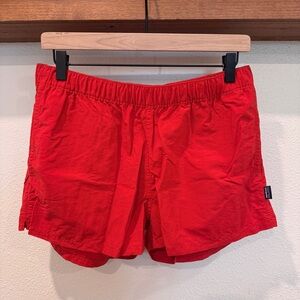 Patagonia Women’s Red Baggie Shorts | Size Large